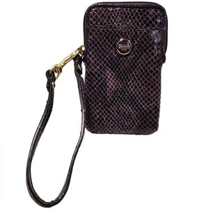 Coach wristlet cardholder wallet